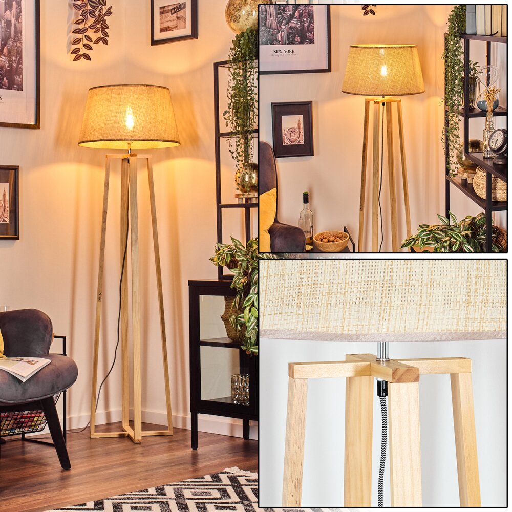 Sabadim Lampadaire Écru, 1 lumière main product photo