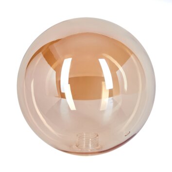 Abat-jour en verre  Chehalis Verre de rechange 15 cm Ambre