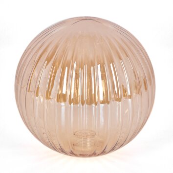 Abat-jour en verre Chehalis Verre de rechange, pièce de rechange 15 cm Ambre Abat-jour en verre Chehalis Verre de rechange, pièce de rechange 15 cm Ambre