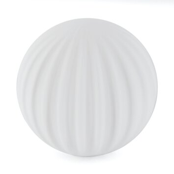 Abat-jour en verre  Chehalis Verre de rechange 10 cm Blanc