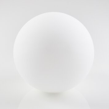 Abat-jour en verre  Gastor Verre de rechange, pièce de rechange 15 cm Blanc