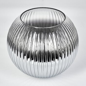Abat-jour en verre Koyoto Verre de rechange, pièce de rechange 25 cm Clair, Fumé Abat-jour en verre Koyoto Verre de rechange, pièce de rechange 25 cm Clair, Fumé