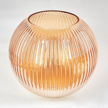 Abat-jour en verre Koyoto Verre de rechange, pièce de rechange 30 cm Ambre Abat-jour en verre Koyoto Verre de rechange, pièce de rechange 30 cm Ambre