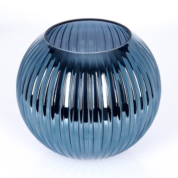 Abat-jour en verre Koyoto Verre de rechange, pièce de rechange 30 cm Bleu Abat-jour en verre Koyoto Verre de rechange, pièce de rechange 30 cm Bleu