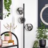 Gastor Lampadaire Chrome, Fumé, 3 lumières Gastor Lampadaire Chrome, Fumé, 3 lumières