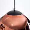 Gastor Suspension, Boule lumineuse, Suspension 30 cm Clair, Cuivré, 1 lumière
