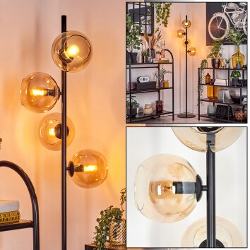 Koyoto Lampadaire 31 cm Ambre, 4 lumières Koyoto Lampadaire 31 cm Ambre, 4 lumières