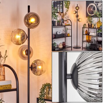 Koyoto Lampadaire 31 cm Clair, Fumé, 4 lumières Koyoto Lampadaire 31 cm Clair, Fumé, 4 lumières