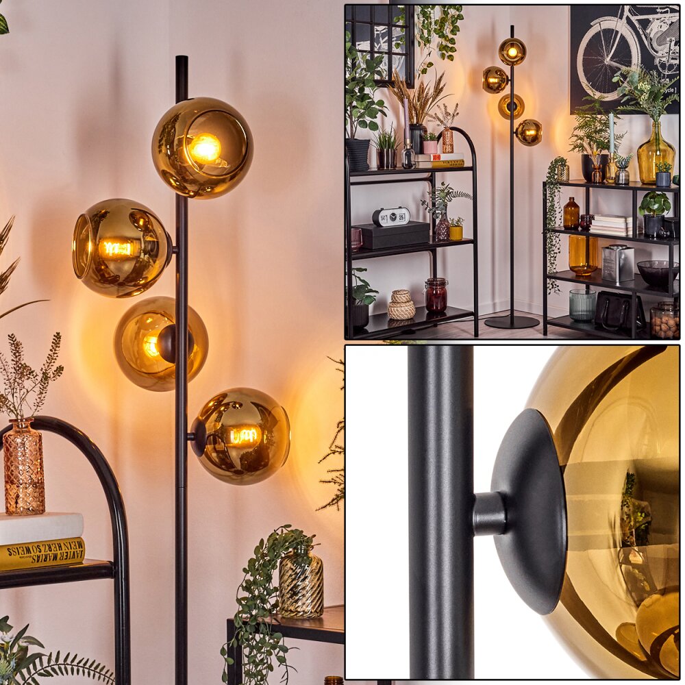 Koyoto Lampadaire 31 cm Or, 4 lumières main product photo