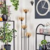 Gastor Lampadaire 30 cm Bois clair, Noir, 4 lumières