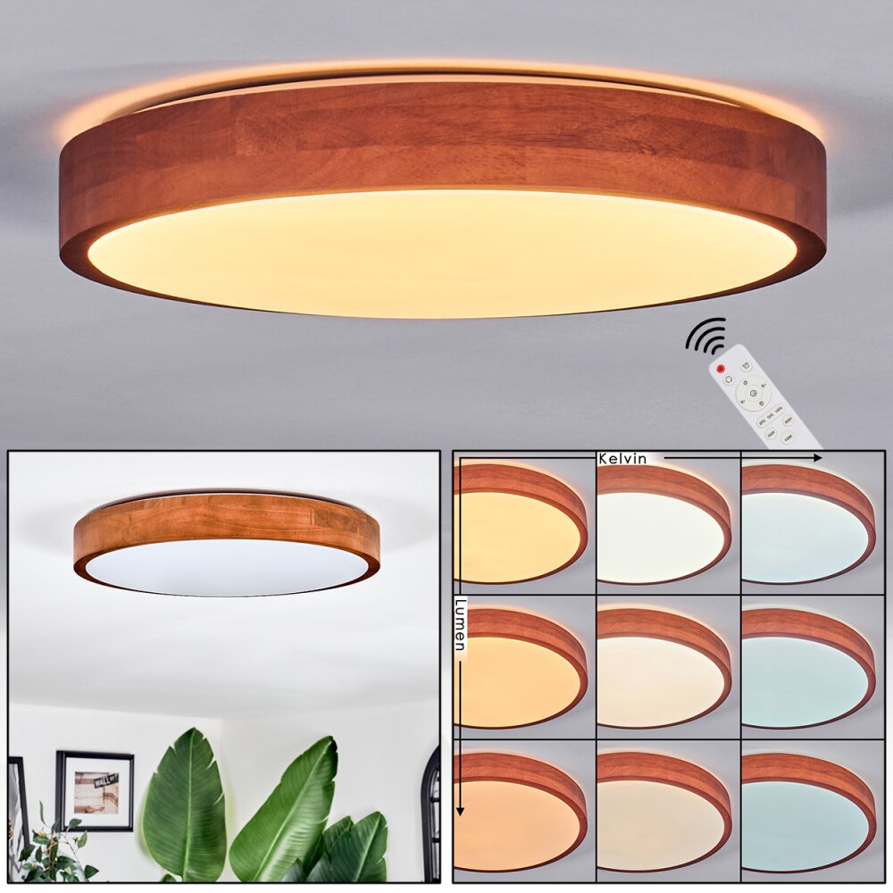 Sofo Plafonnier, Panel LED Blanc, 1 lumière, Télécommandes main product photo