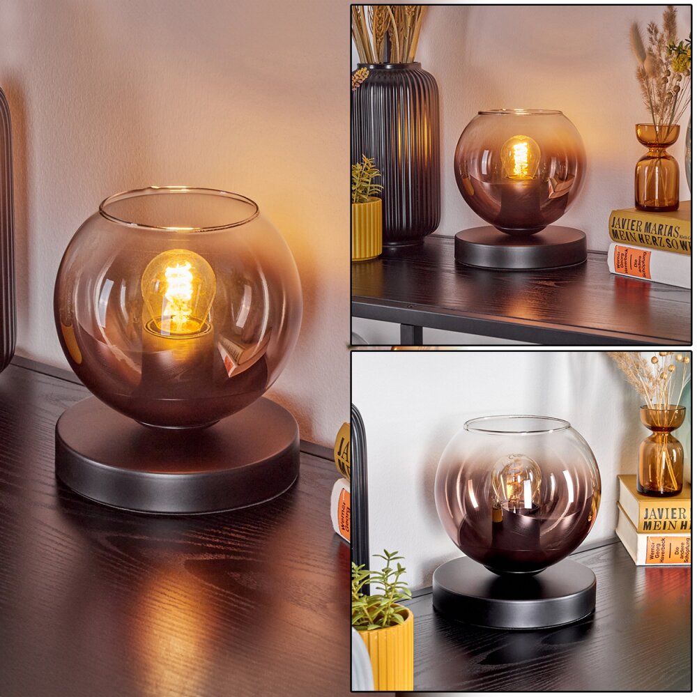 Koyoto Lampe à poser 15 cm Clair, Cuivré, 1 lumière main product photo