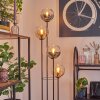 Koyoto Lampadaire 30 cm Ambre, Clair, Fumé, 4 lumières