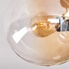 Gastor Plafonnier, Boule lumineuse 42 cm Or, Noir, 3 lumières