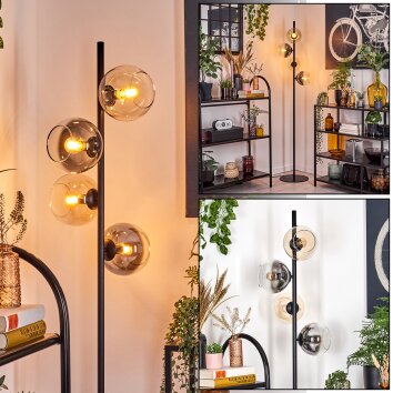 Koyoto Lampadaire 31 cm Ambre, Clair, Fumé, 4 lumières Koyoto Lampadaire 31 cm Ambre, Clair, Fumé, 4 lumières