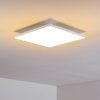 Plafonnier Salmi LED Blanc, 1 lumière