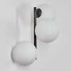 Chehalis Boule lumineuse, Applique murale Blanc, 3 lumières