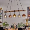 Koyoto Suspension, Boule lumineuse, Suspension Écru, Noir, 5 lumières