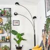 Nikkala Lampadaire Marbre, Noir, 3 lumières