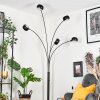Nikkala Lampadaire Marbre, Noir, 5 lumières