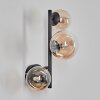 Chehalis Boule lumineuse, Applique murale 23 cm Ambre, Clair, 3 lumières