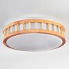 Amarelos Plafonnier LED Écru, Blanc, 1 lumière