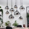Gastor Suspension, Boule lumineuse, Suspension Clair, Fumé, 8 lumières