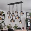 Gastor Suspension, Boule lumineuse, Suspension Clair, Fumé, 8 lumières