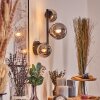 Chehalis Boule lumineuse, Applique murale 23 cm Fumé, 3 lumières