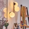 Chehalis Boule lumineuse, Applique murale 28 cm Blanc, 3 lumières