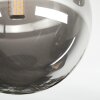 Chehalis Plafonnier, Boule lumineuse Fumé, 3 lumières