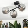 Chehalis Plafonnier, Boule lumineuse Fumé, 3 lumières