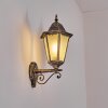 Hongkong Lampe murale d´extérieur, Applique murale Or, Noir, 1 lumière