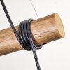 Koyoto Suspension, Boule lumineuse, Suspension Écru, Noir, 3 lumières