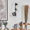 Chehalis Boule lumineuse, Applique murale 33 cm Clair, 3 lumières