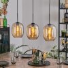 Apedo Suspension, Suspension Ambre, 3 lumières