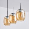Apedo Suspension, Suspension Ambre, 3 lumières