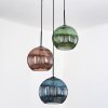 Koyoto Suspension Noir, 3 lumières
