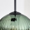 Koyoto Suspension, Boule lumineuse, Suspension Noir, 3 lumières
