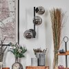 Chehalis Boule lumineuse, Applique murale Fumé, 3 lumières