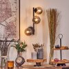 Chehalis Boule lumineuse, Applique murale Fumé, 3 lumières