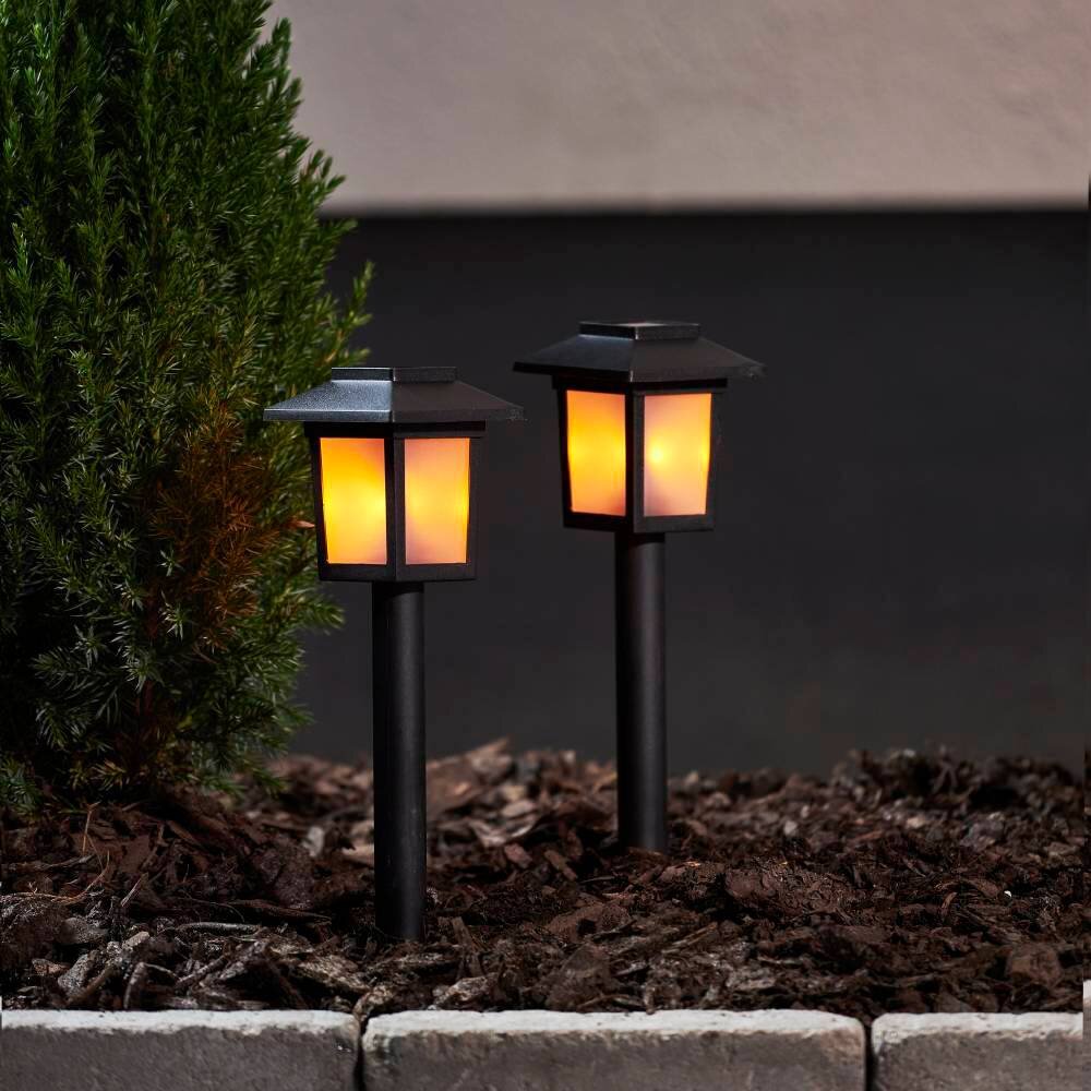 Borne lumineuse set x 2 Eglo Z_SOLAR LED Noir, 2 lumières main product photo