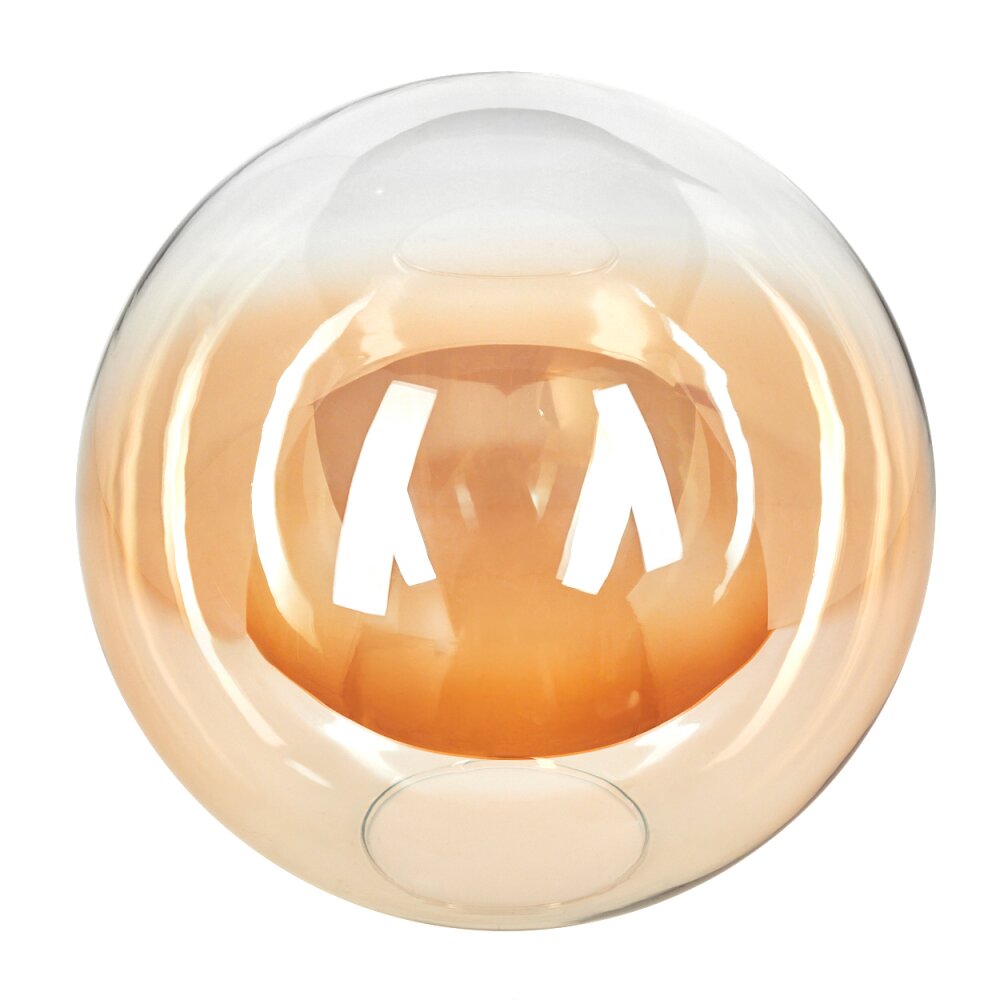 Abat-jour en verre  Gastor Verre de rechange, pièce de rechange 30 cm Ambre, Clair main product photo