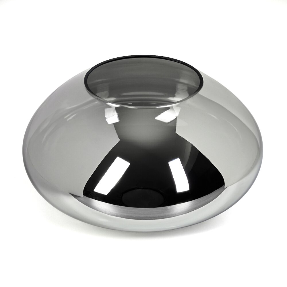 Abat-jour en verre Mertola Verre de rechange, pièce de rechange Fumé main product photo