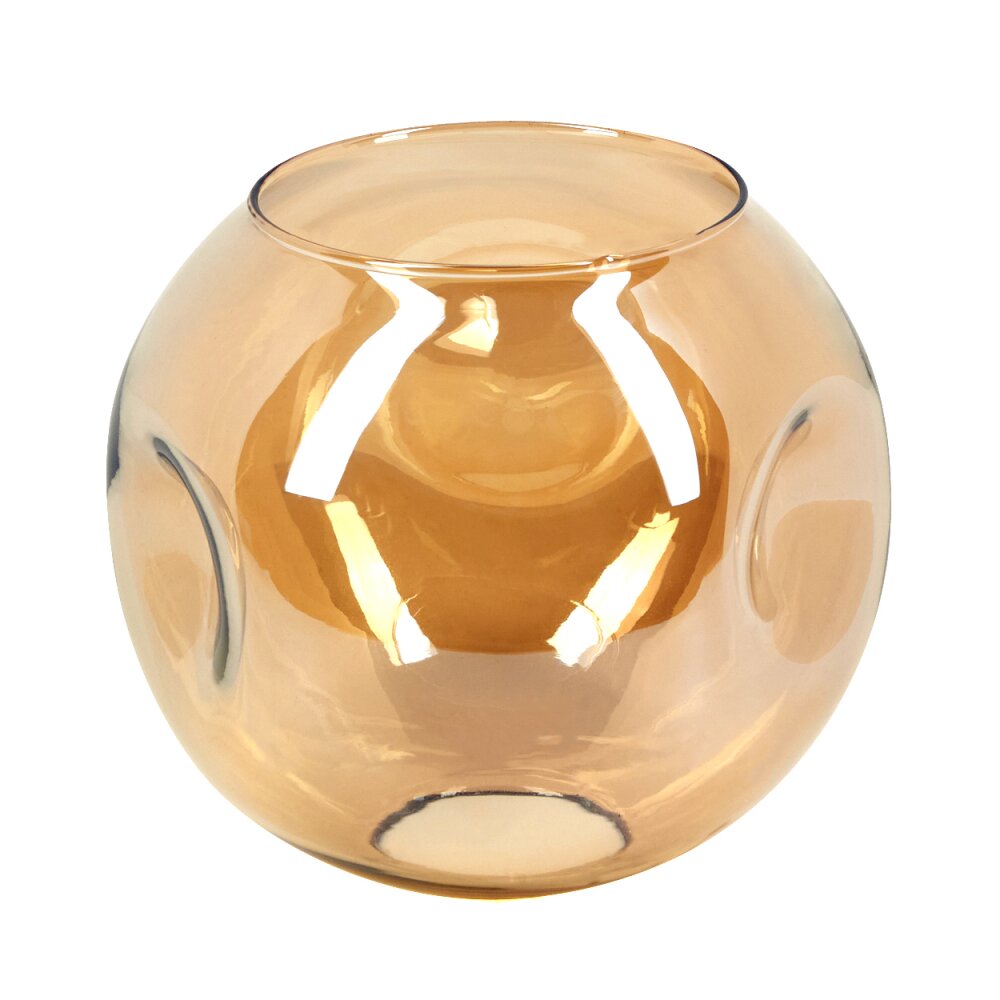 Abat-jour en verre Ripoll Verre de rechange Ambre main product photo