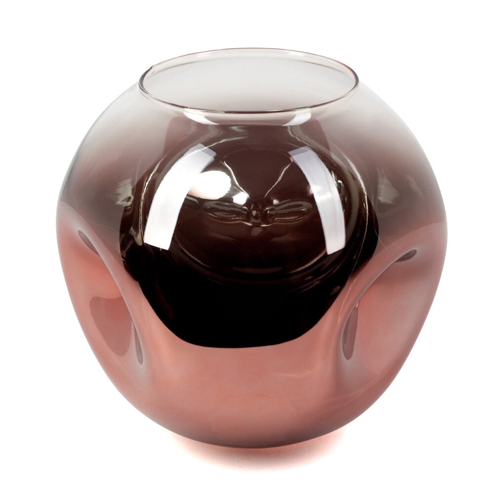 Abat-jour en verre Ripoll Verre de rechange Clair, Cuivré main product photo