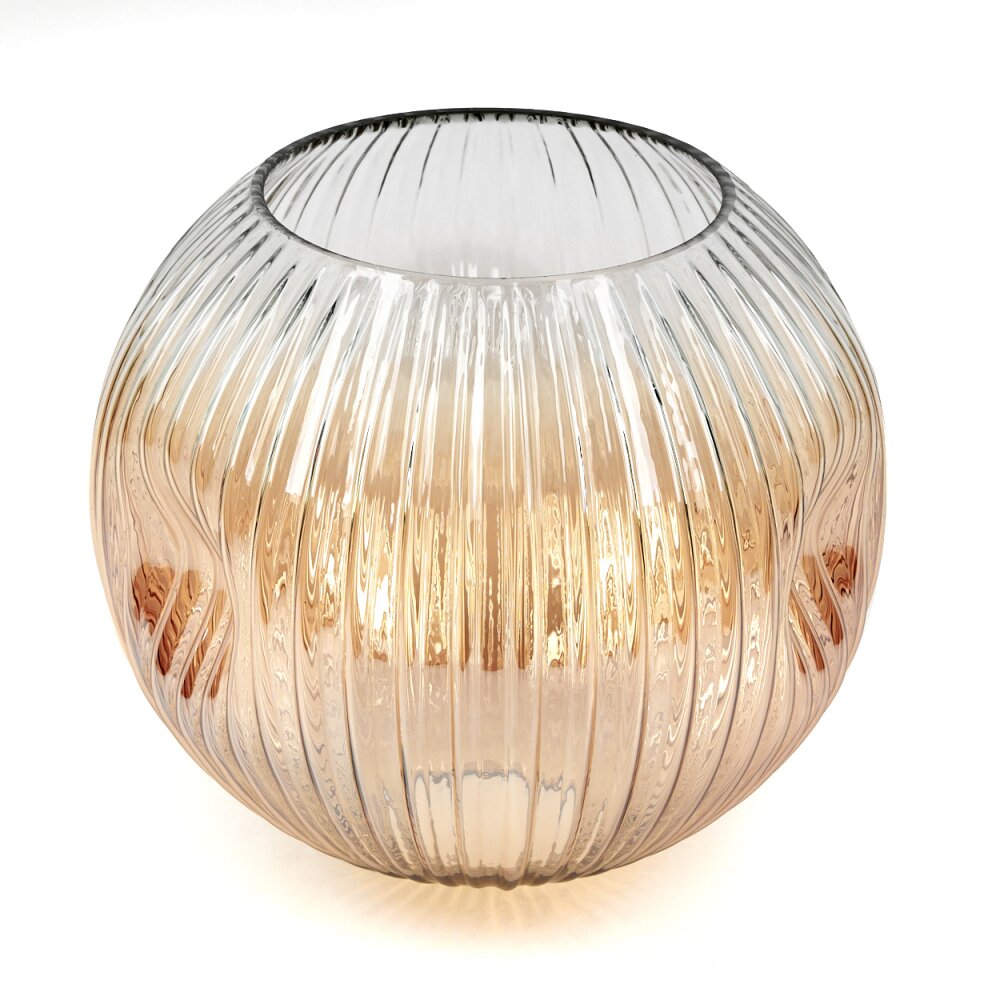 Abat-jour en verre Ripoll Verre de rechange Ambre, Clair main product photo