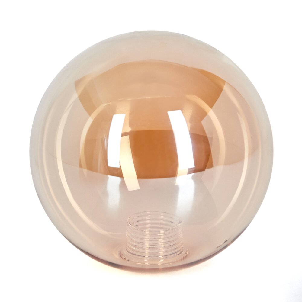 Abat-jour en verre Bernado Verre de rechange Ambre main product photo