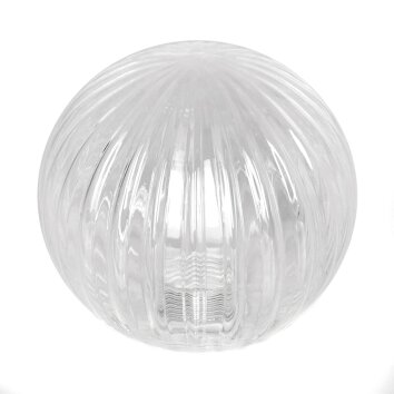 Abat-jour en verre Bernado Verre de rechange, pièce de rechange Clair Abat-jour en verre Bernado Verre de rechange, pièce de rechange Clair