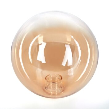 Abat-jour en verre  Remaisnil Verre de rechange, pièce de rechange Ambre, Clair